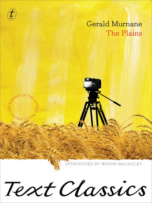 Title details for The Plains by Gerald Murnane - Available